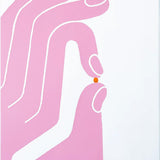 Ok Hand Print Pink