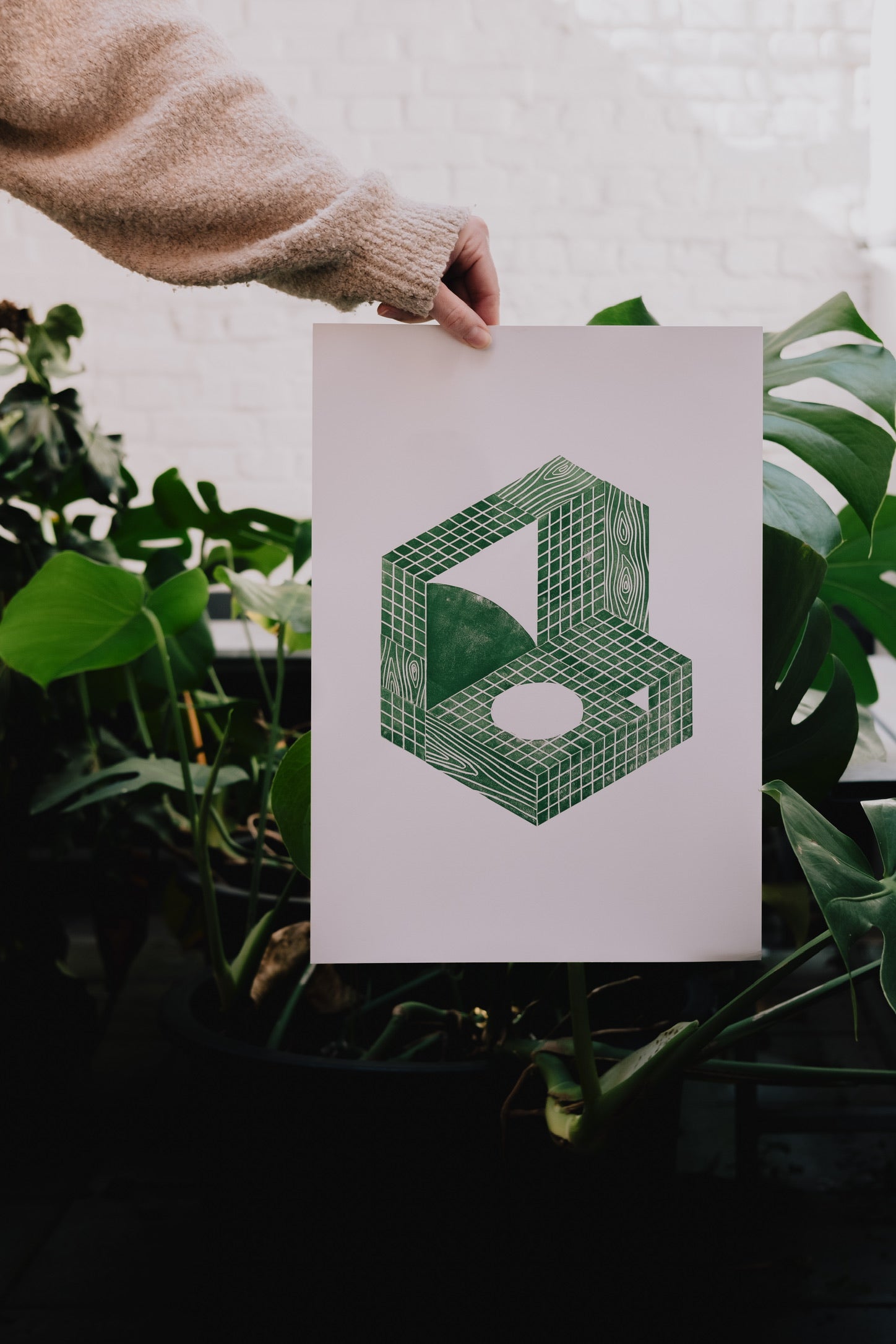 Cube green - BUROMURO
