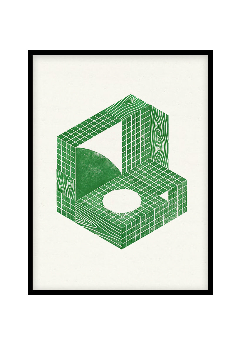 Cube green