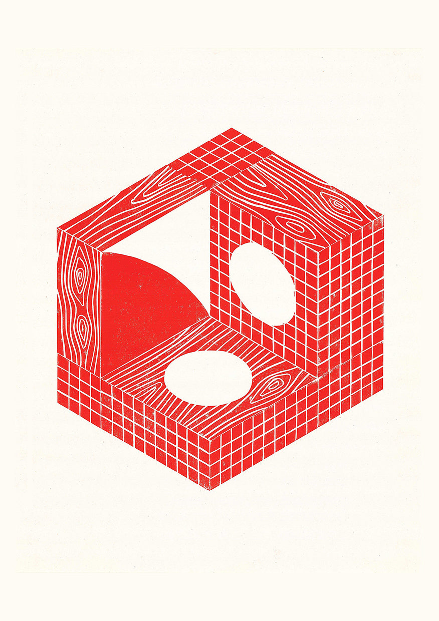 Cube red - BUROMURO