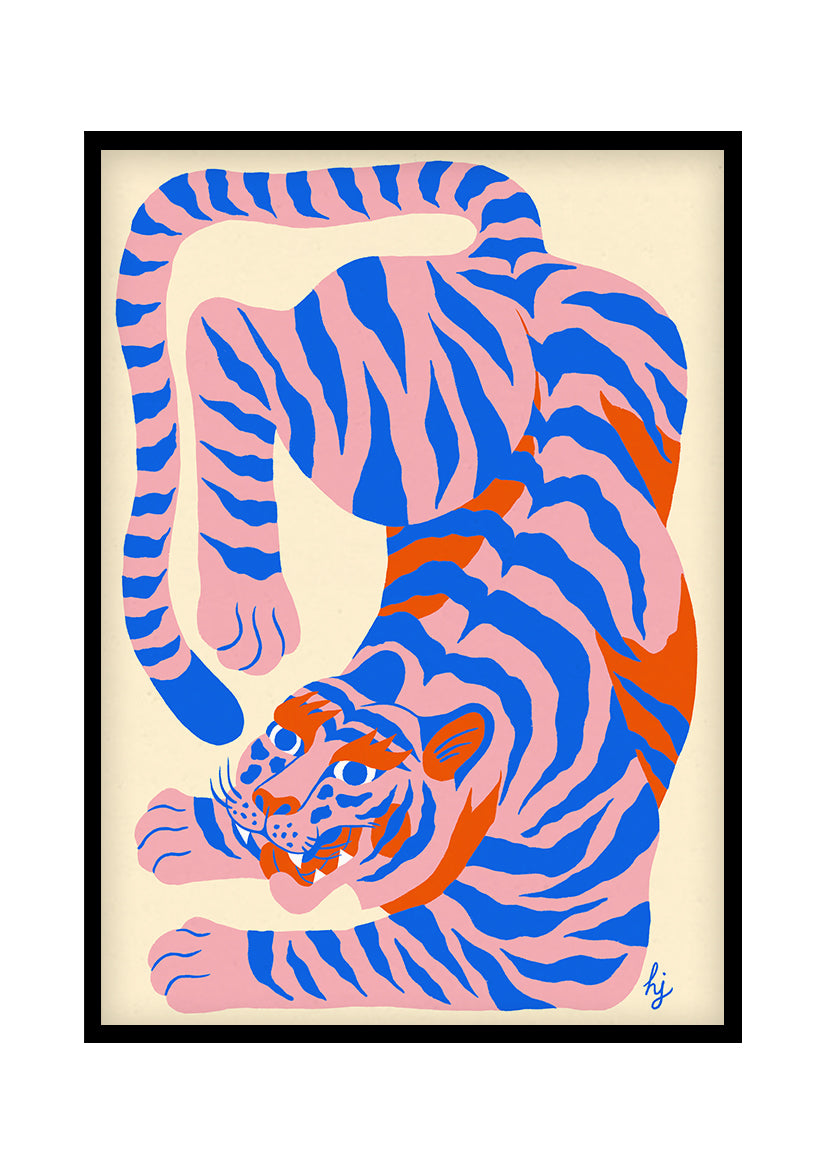 Tiger Pink by Hélène Jacobs