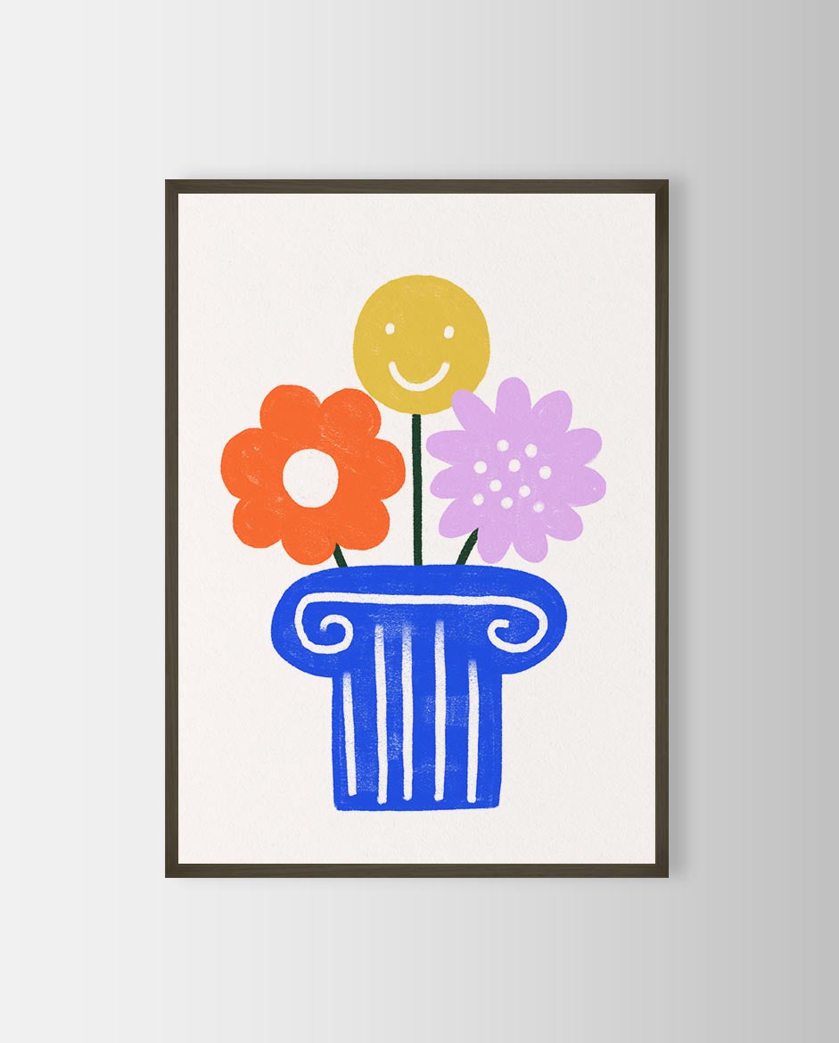 Flowers make me smile