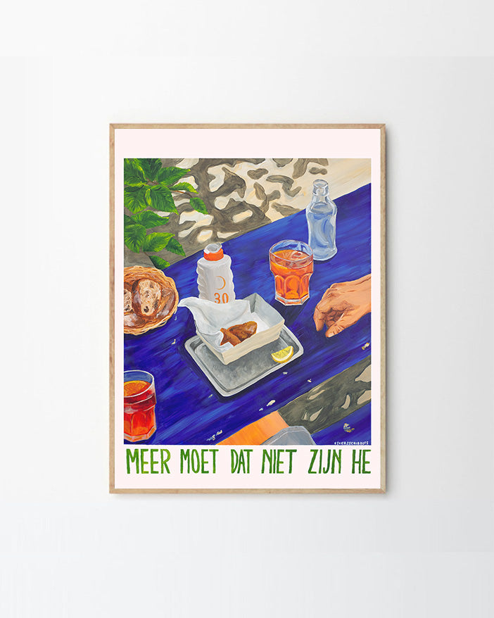 Meer moet dat niet zijn e