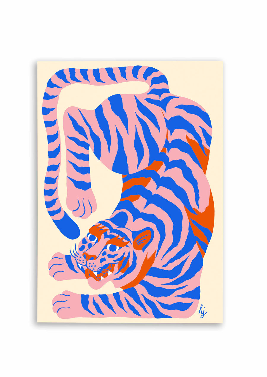 Tiger Pink by Hélène Jacobs
