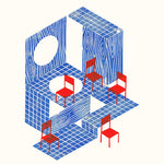 Cube and chairs - BUROMURO