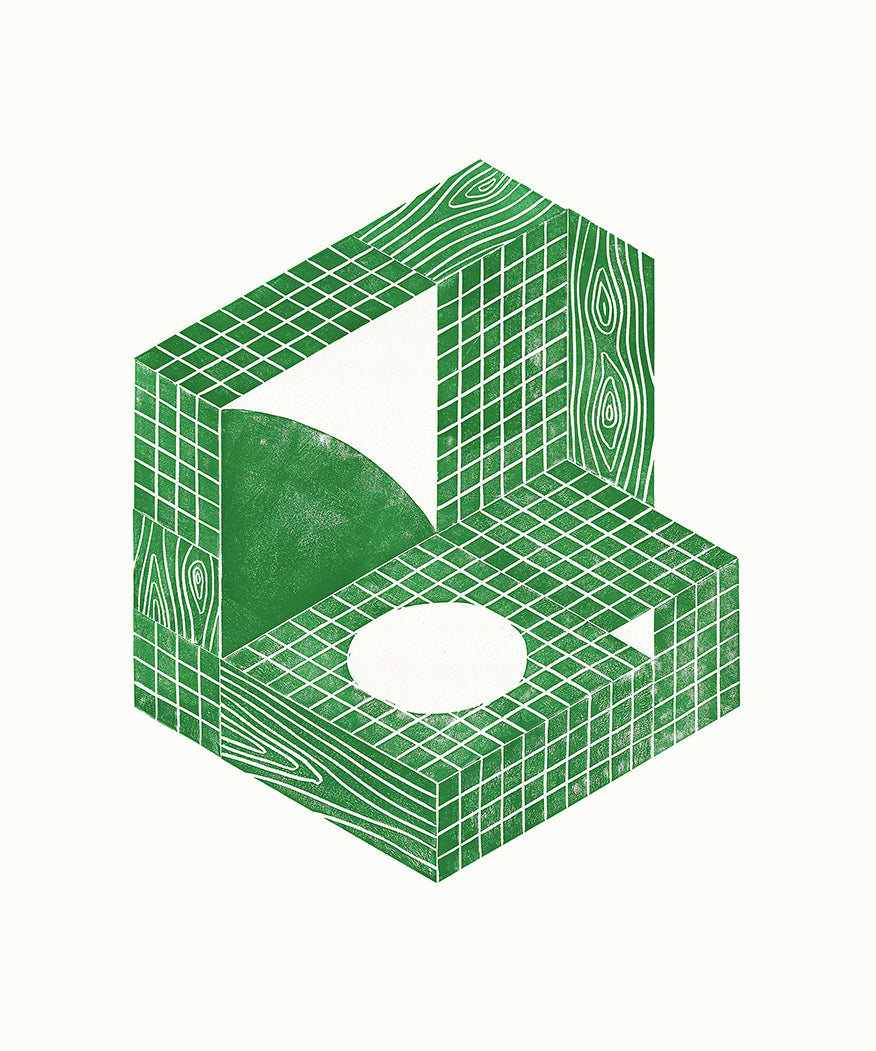 Cube green - BUROMURO