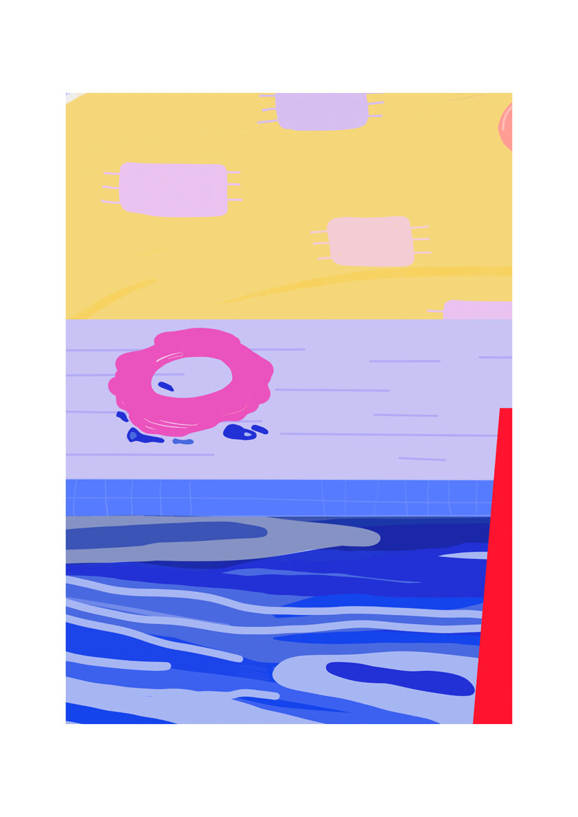 Pool over beach