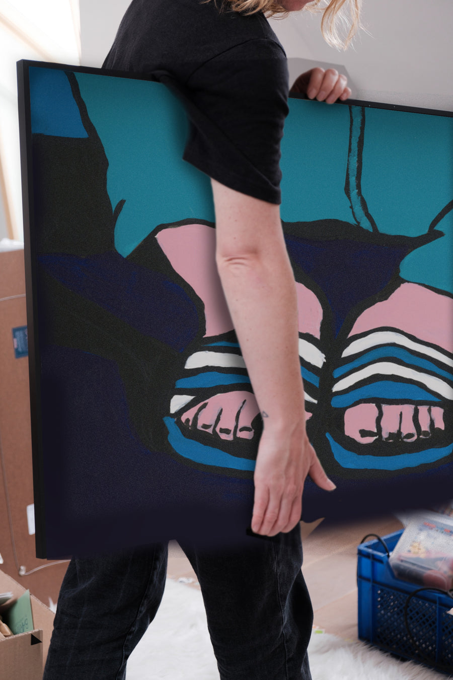 Feet Adidas