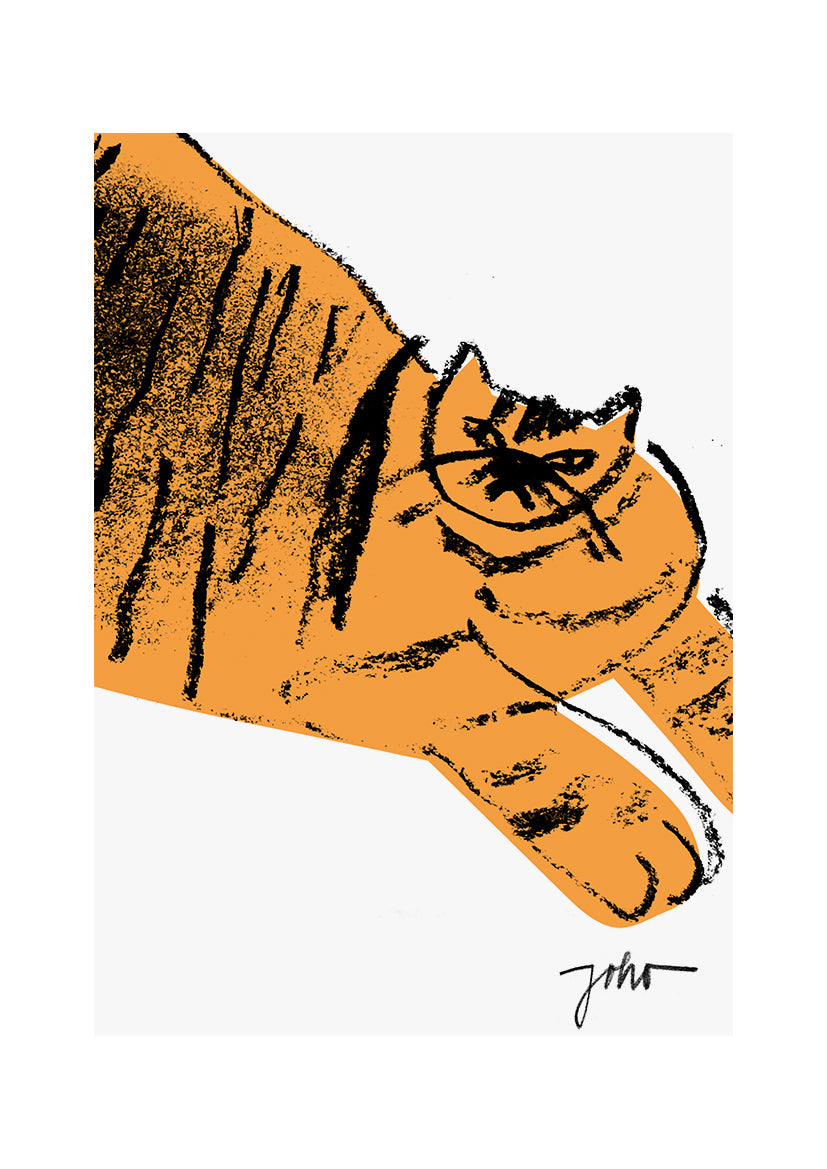 tijgerkat portrait